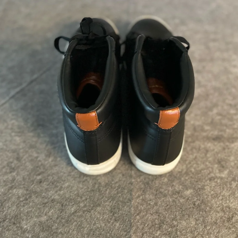 Tretorn Tournament High Top Sneakers Men’s Sz‎ 12 Black White
